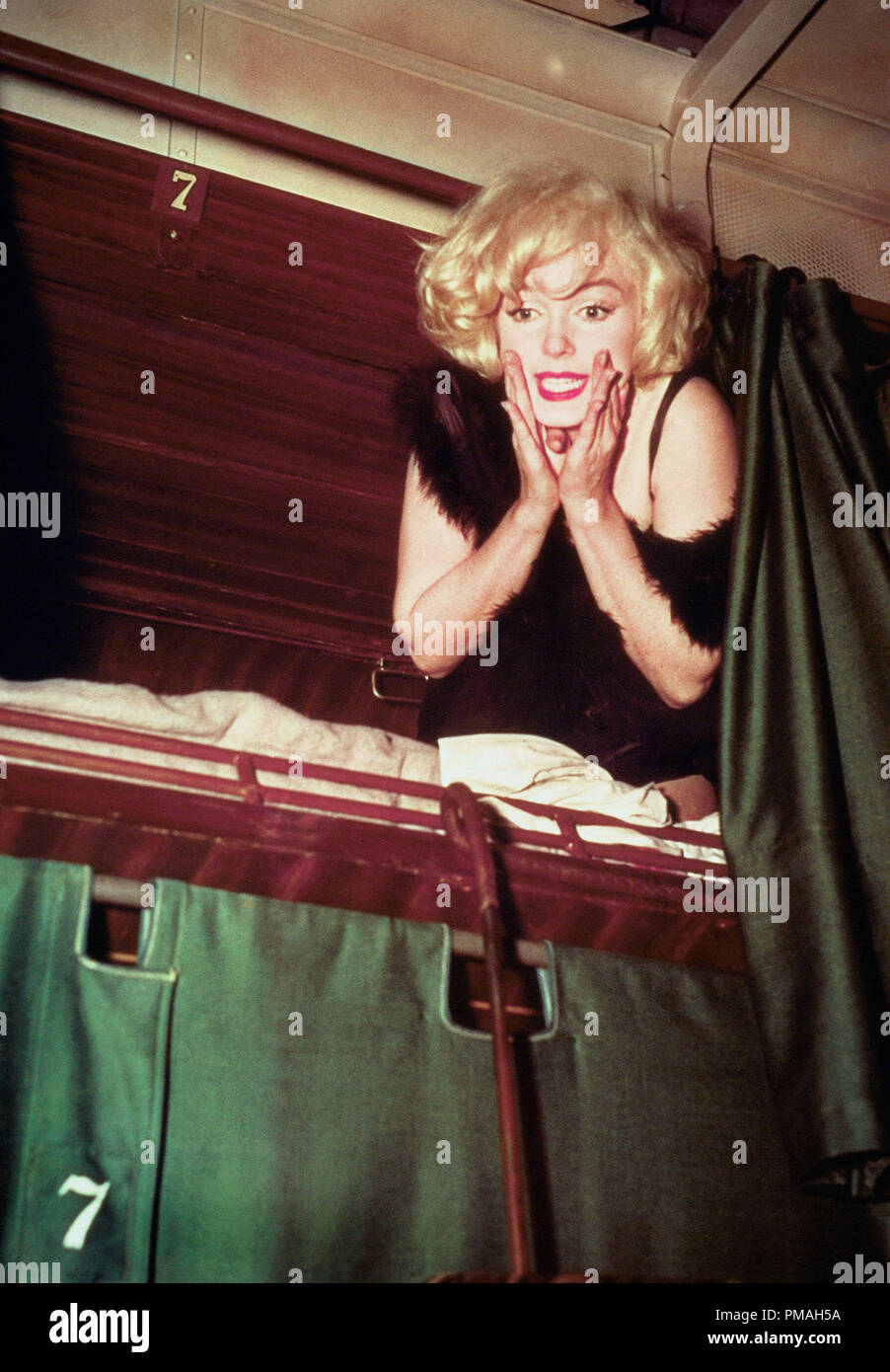 Marilyn Monroe, "Manche mögen's heiß' 1959 United Artists Datei Referenz # 32733 449 THA Stockfoto