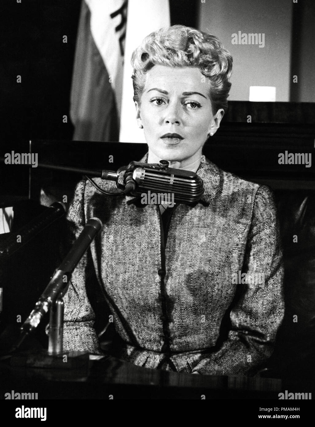 Lana Turner am Johnny Stompanato Mordversuch, 1958 Datei Referenz # 33300 924 THA Stockfoto