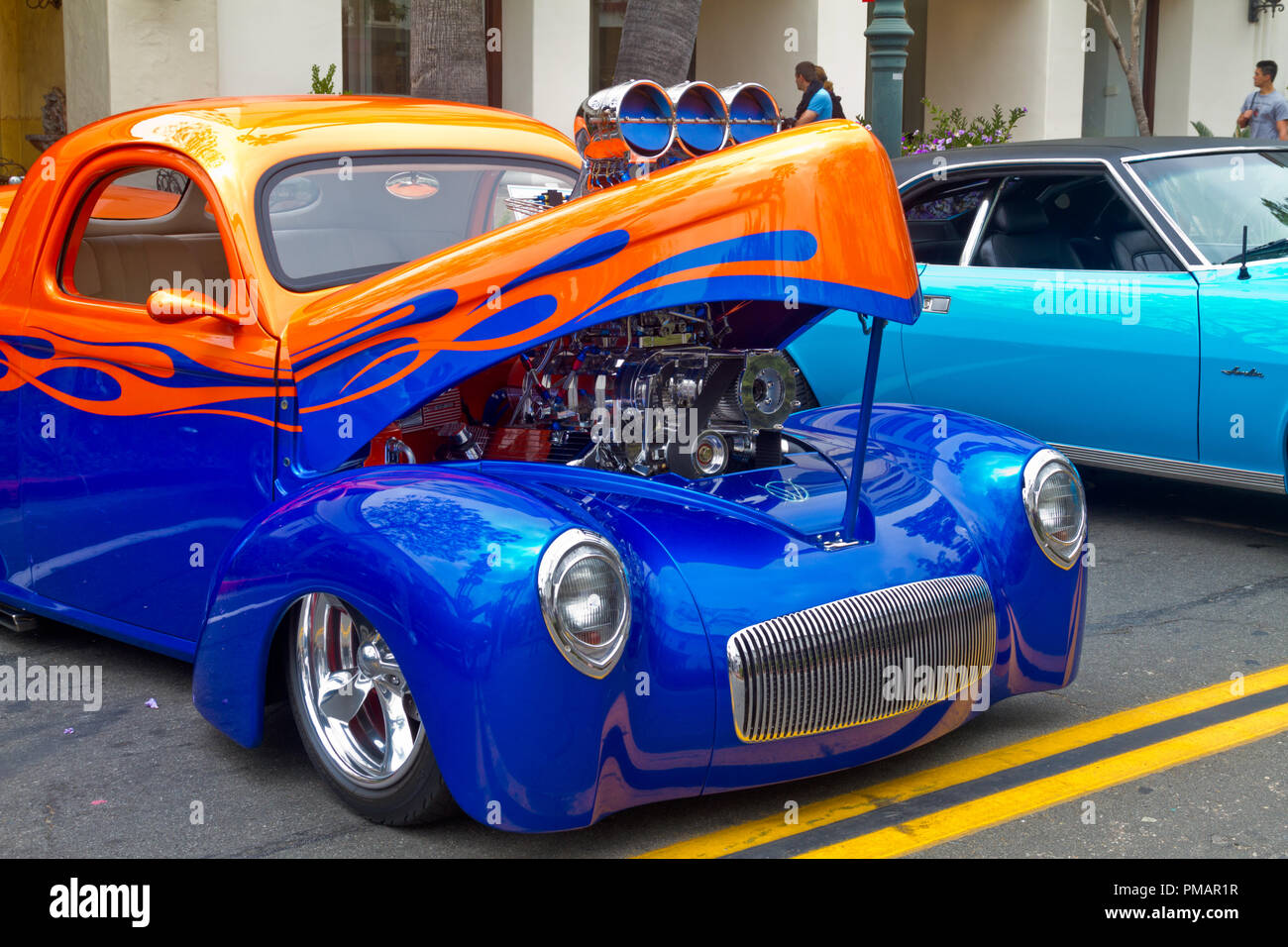 1941 Willis coupé Hot Rod Stockfoto