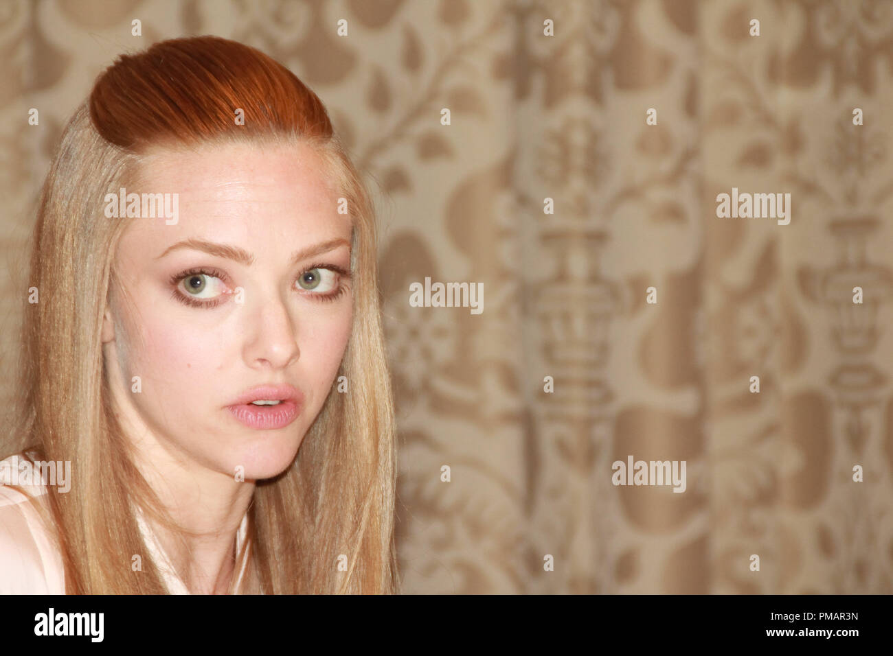 Amanda Seyfried 'Lovelace' Portrait Session, 5. August 2013. Reproduktion von amerikanischen Boulevardzeitungen ist absolut verboten. Datei Referenz # 32066 035 GFS nur für redaktionelle Verwendung - Alle Rechte vorbehalten Stockfoto