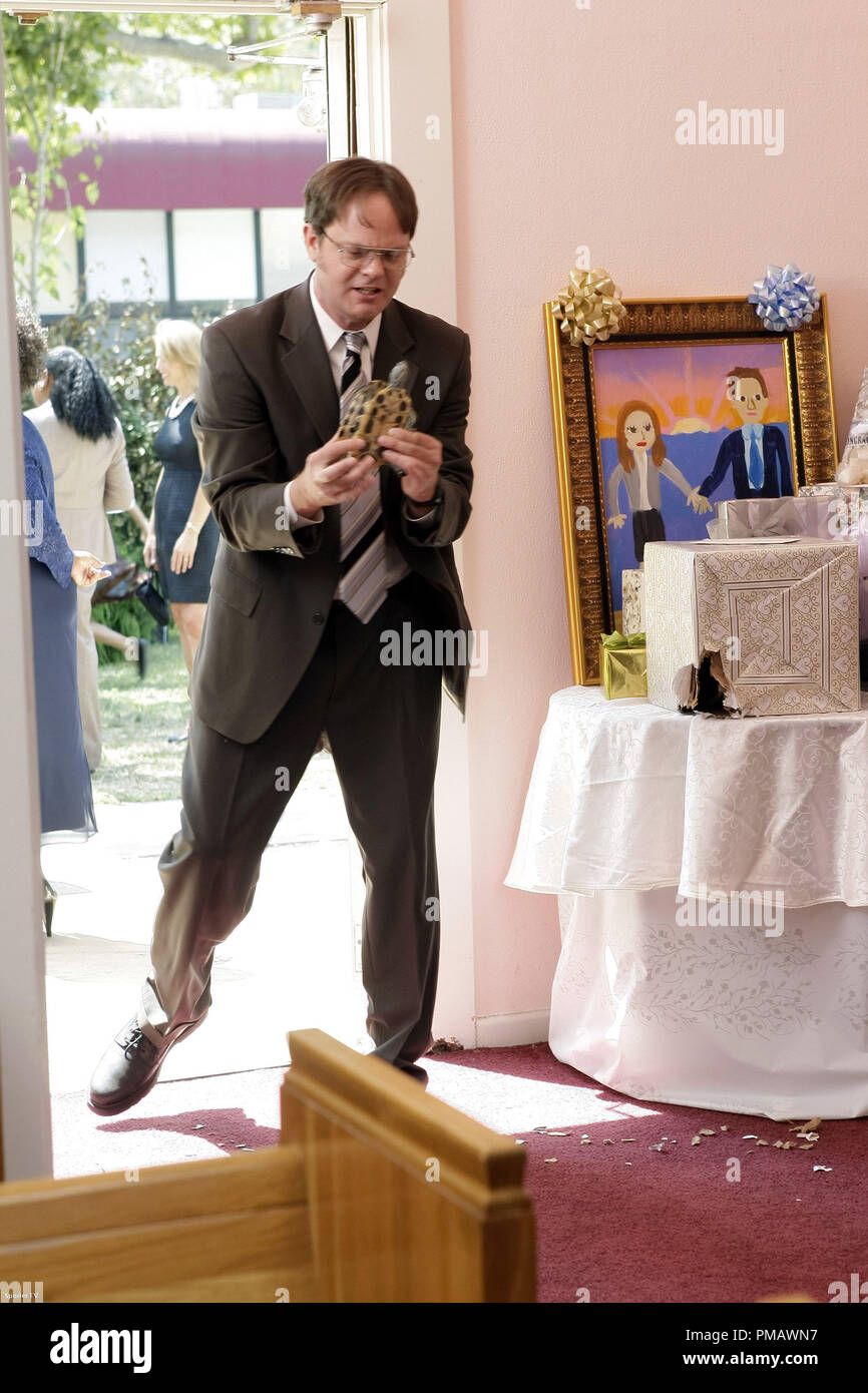 ' Saison das Amt 6 (2009 - 2010) Rainn Wilson Stockfoto