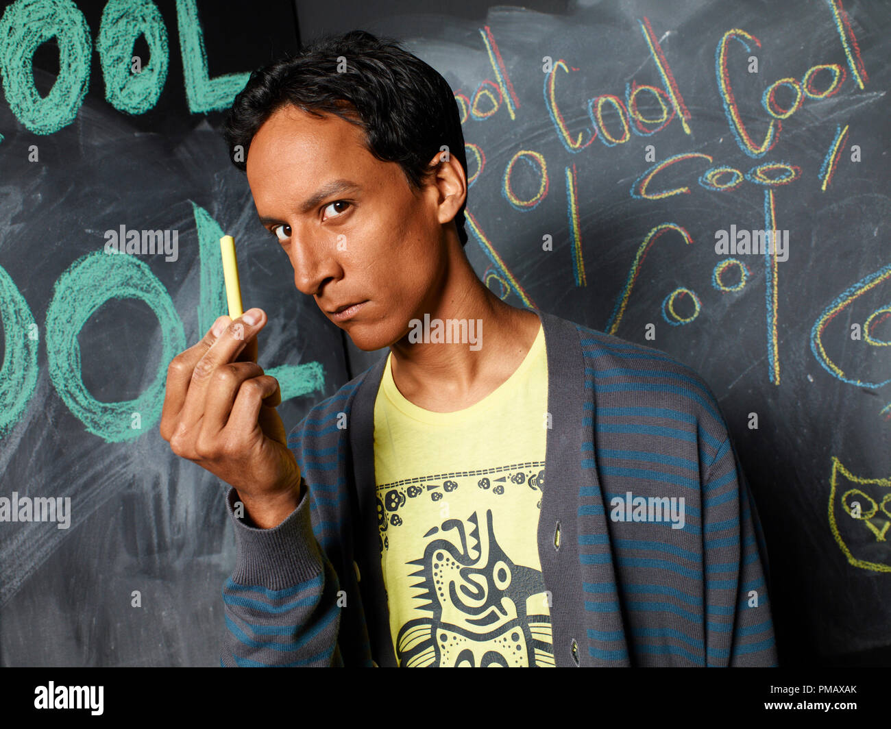 Gemeinschaft Saison 2 (2010 - 2011) Danny Pudi Stockfoto