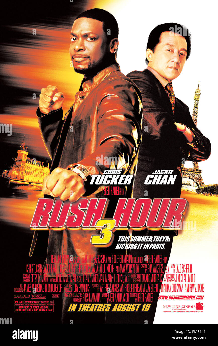 Jackie Chan (links) und Chris Tucker (rechts) in New Line Cinema's ...
