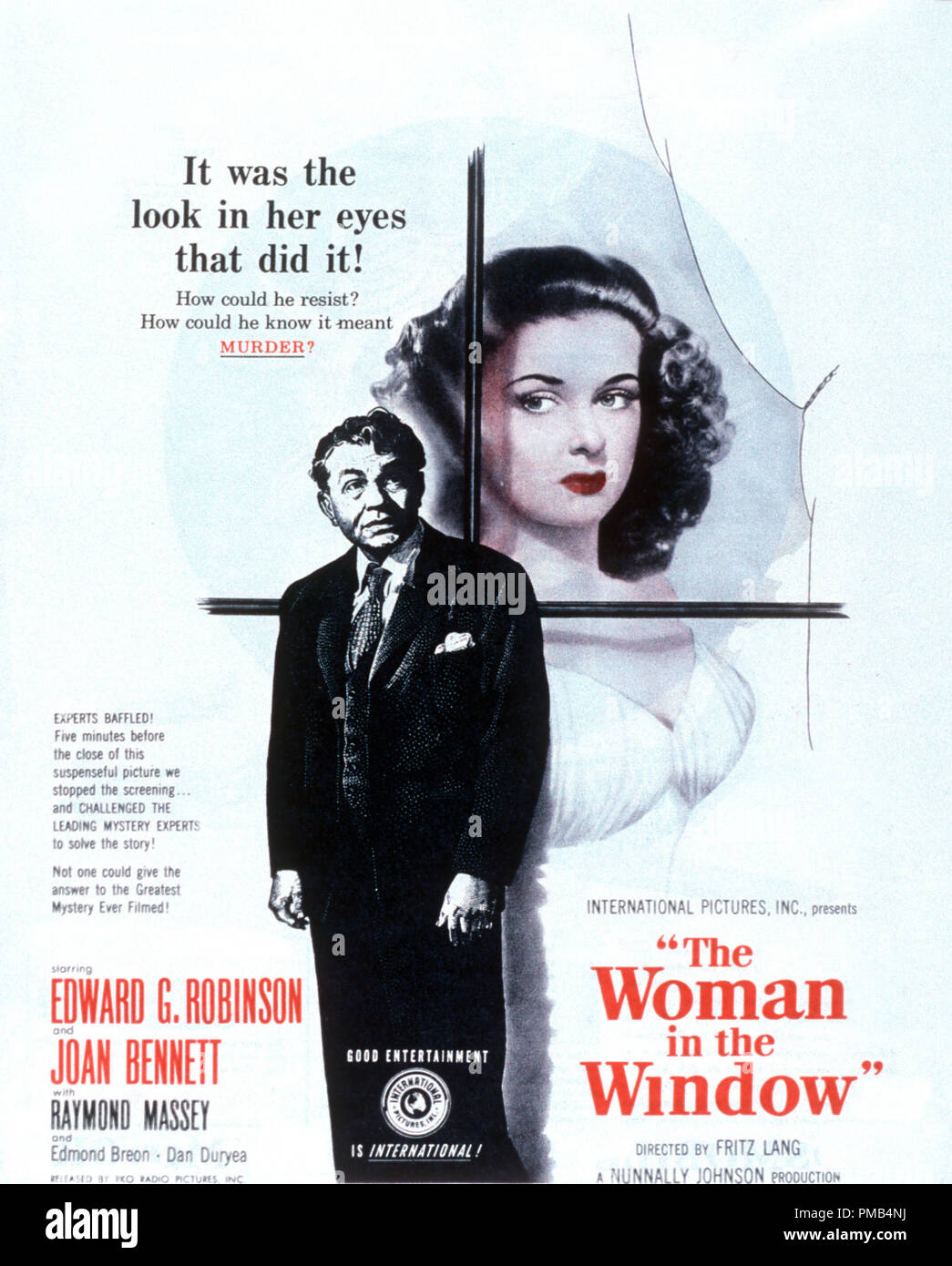 Die Frau im Fenster' (1944) RKO Radio Pictures Poster Datei Referenz #  33371 310 THA Stockfotografie - Alamy