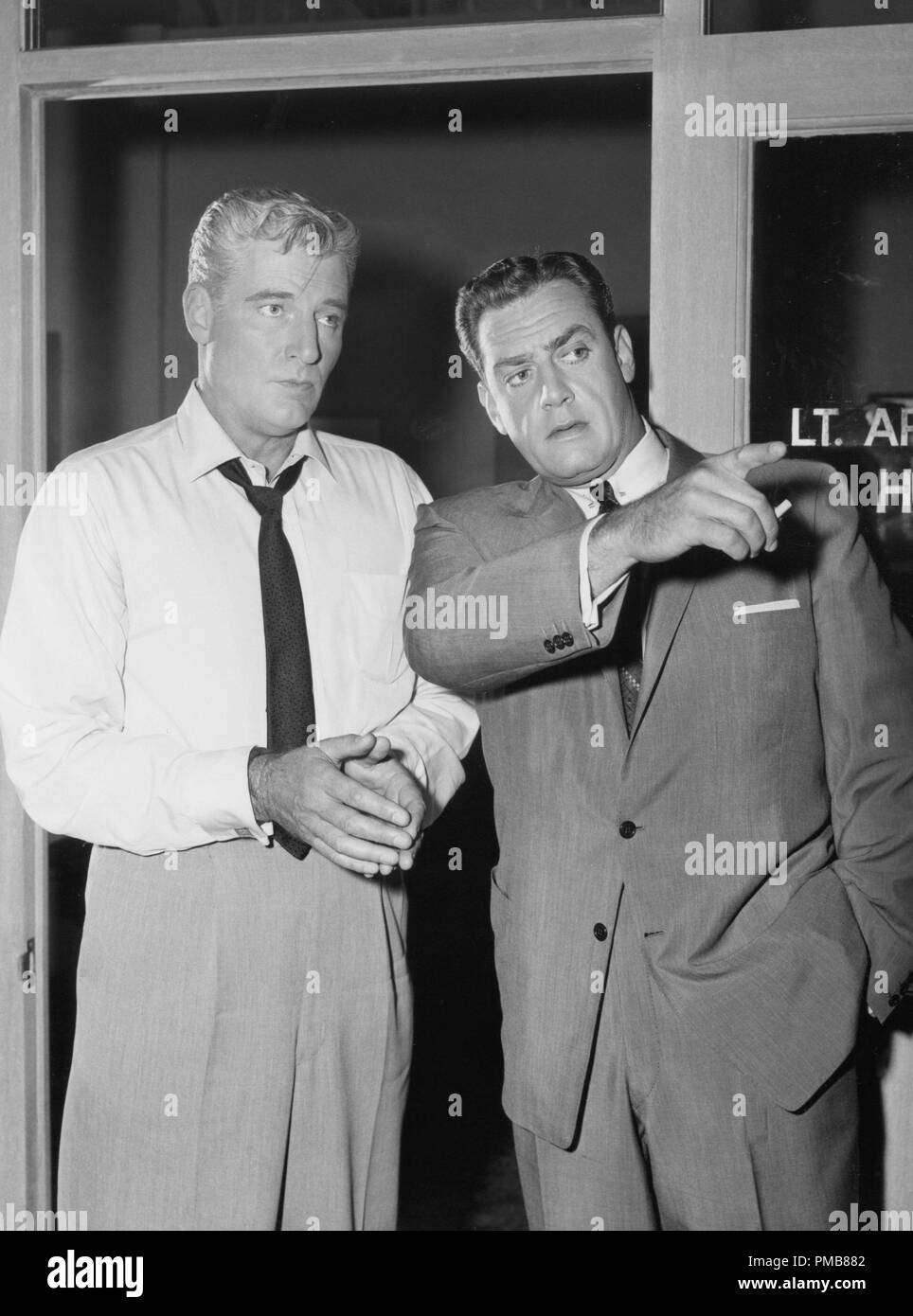 Raymond Burr 'Perry Mason' (1957 - 1966) CBSFile Referenz # 32337 024 THA Stockfoto