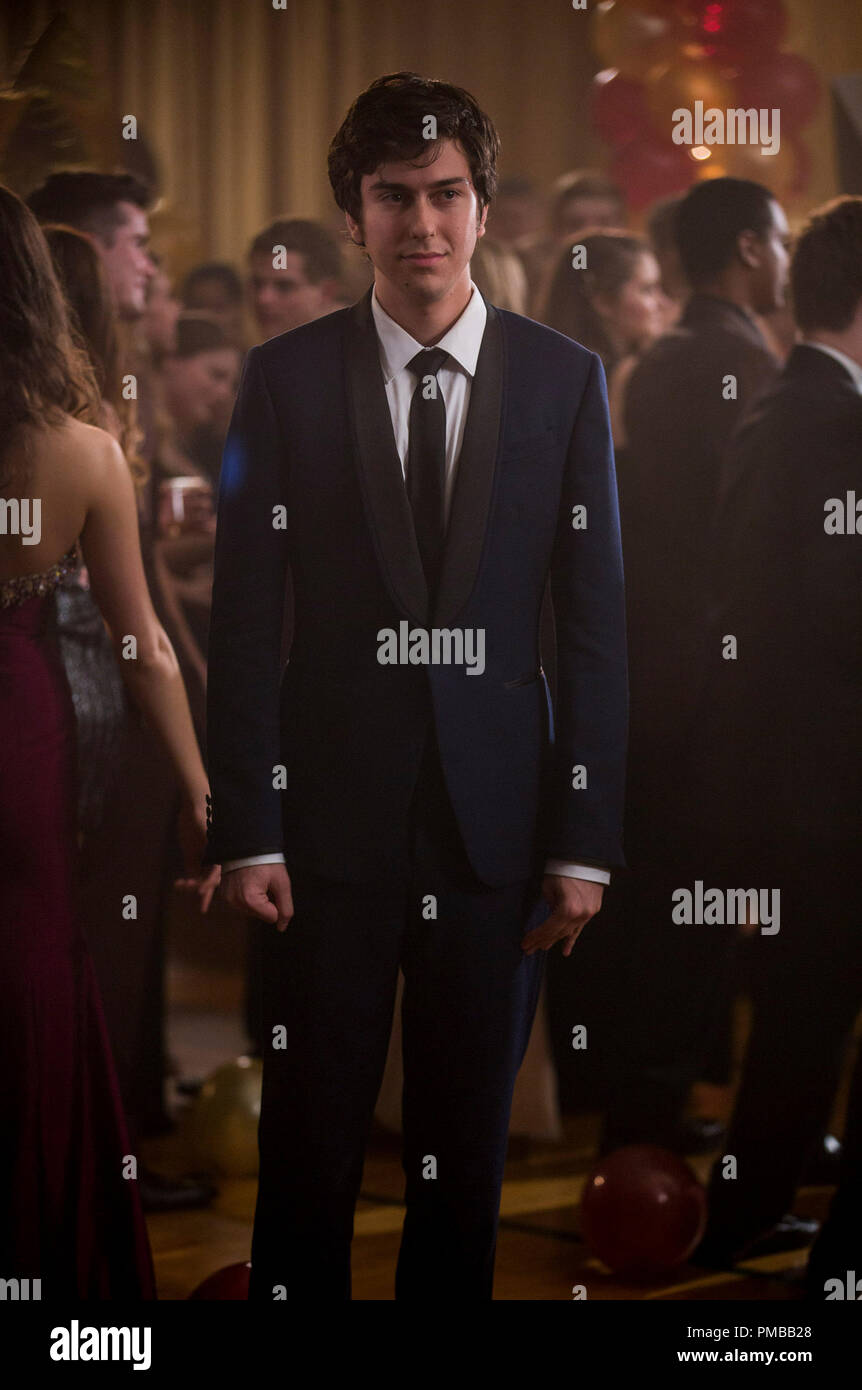 Nat Wolff Sterne wie Quentin in der Coming-of-age-Geschichte "Papier" Stockfoto