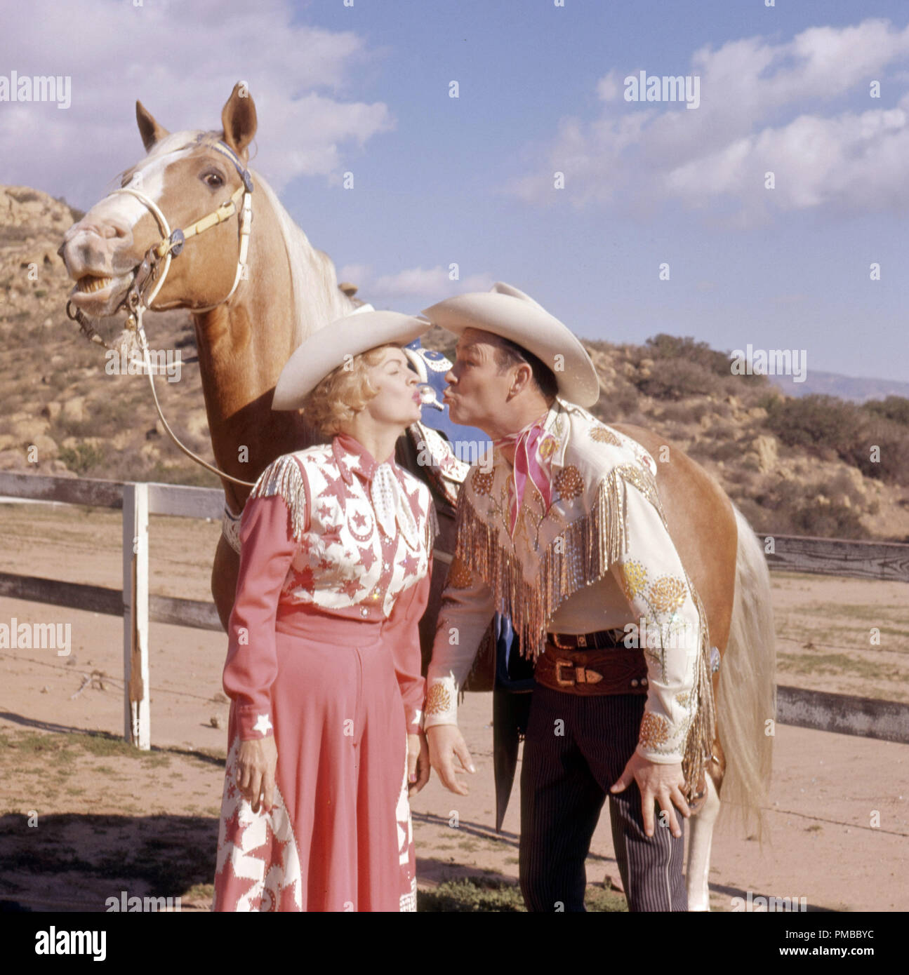 Roy Rogers und Dale Evans, ca. 1968 © GFS/Hollywood Archiv - Alle Rechte vorbehalten File Reference # 32914 441 GFS Stockfoto