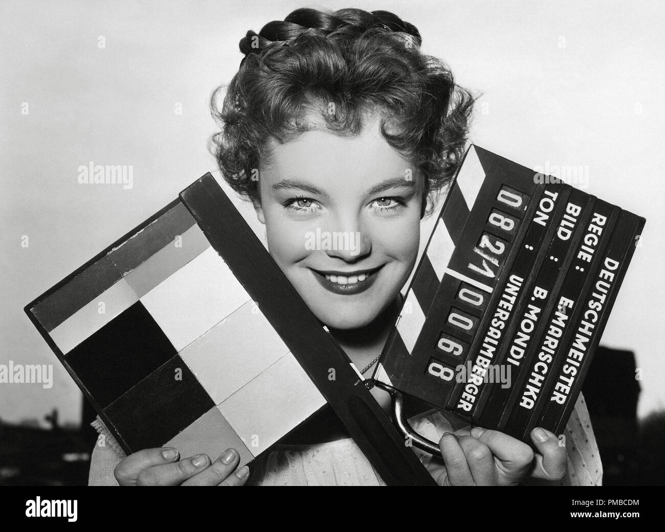 Romy Schneider, 'Die Deutschmeister' 1955 Beta Film Datei Referenz # 32914 635 THA Stockfoto