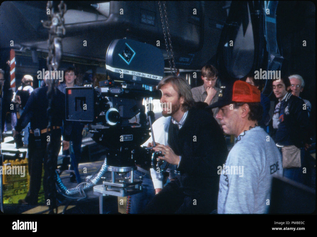 Regisseur James Cameron, 'Aliens' 1986 Twentieth Century Fox Film Corporation Stockfoto