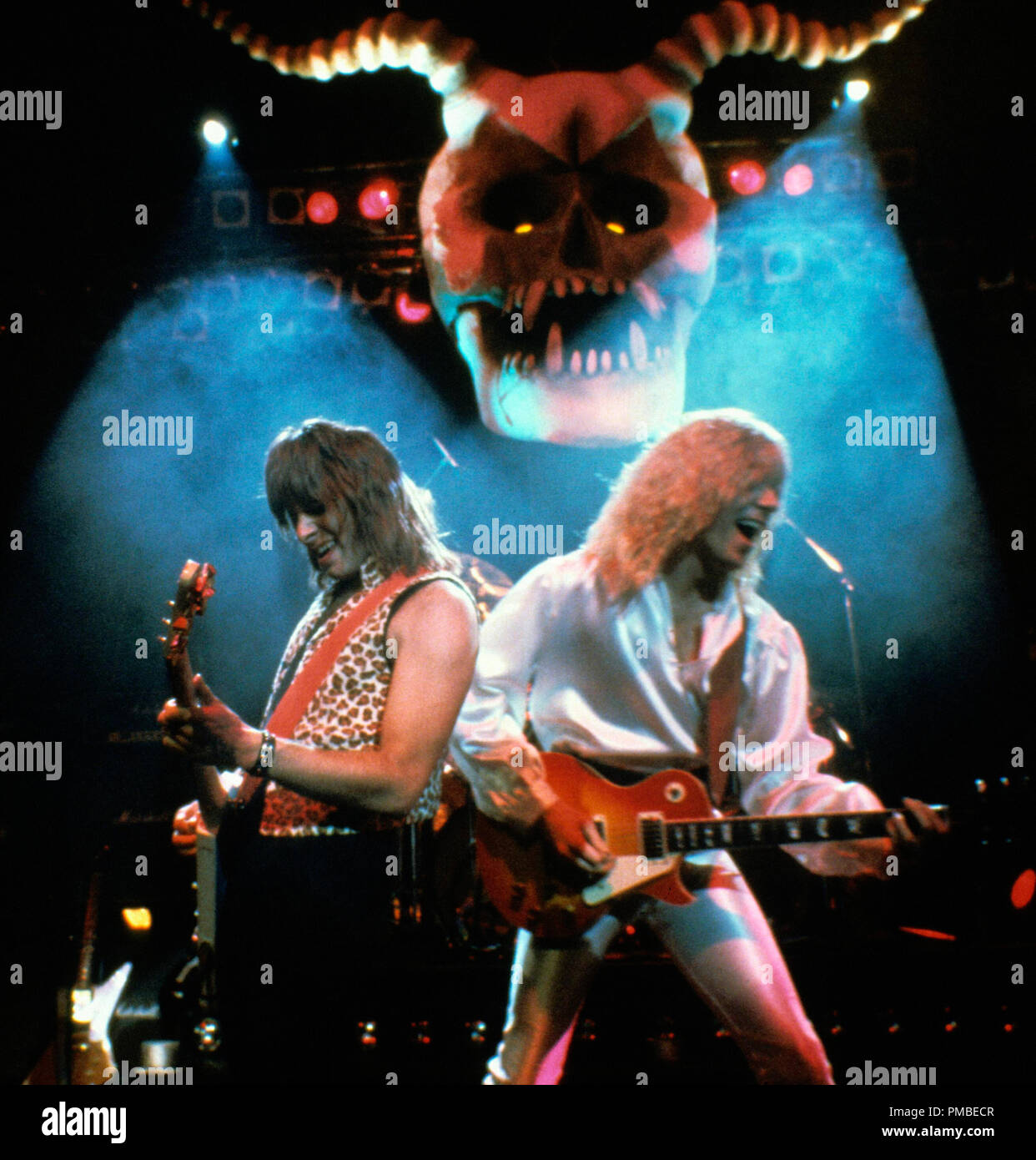 Harry Shearer, Christopher Guest, Michael McKean, "Spinal Tap" (1983) Botschaft Alle Rechte vorbehalten Datei Referenz # 33371 635 THA für die redaktionelle Nutzung nur Stockfoto