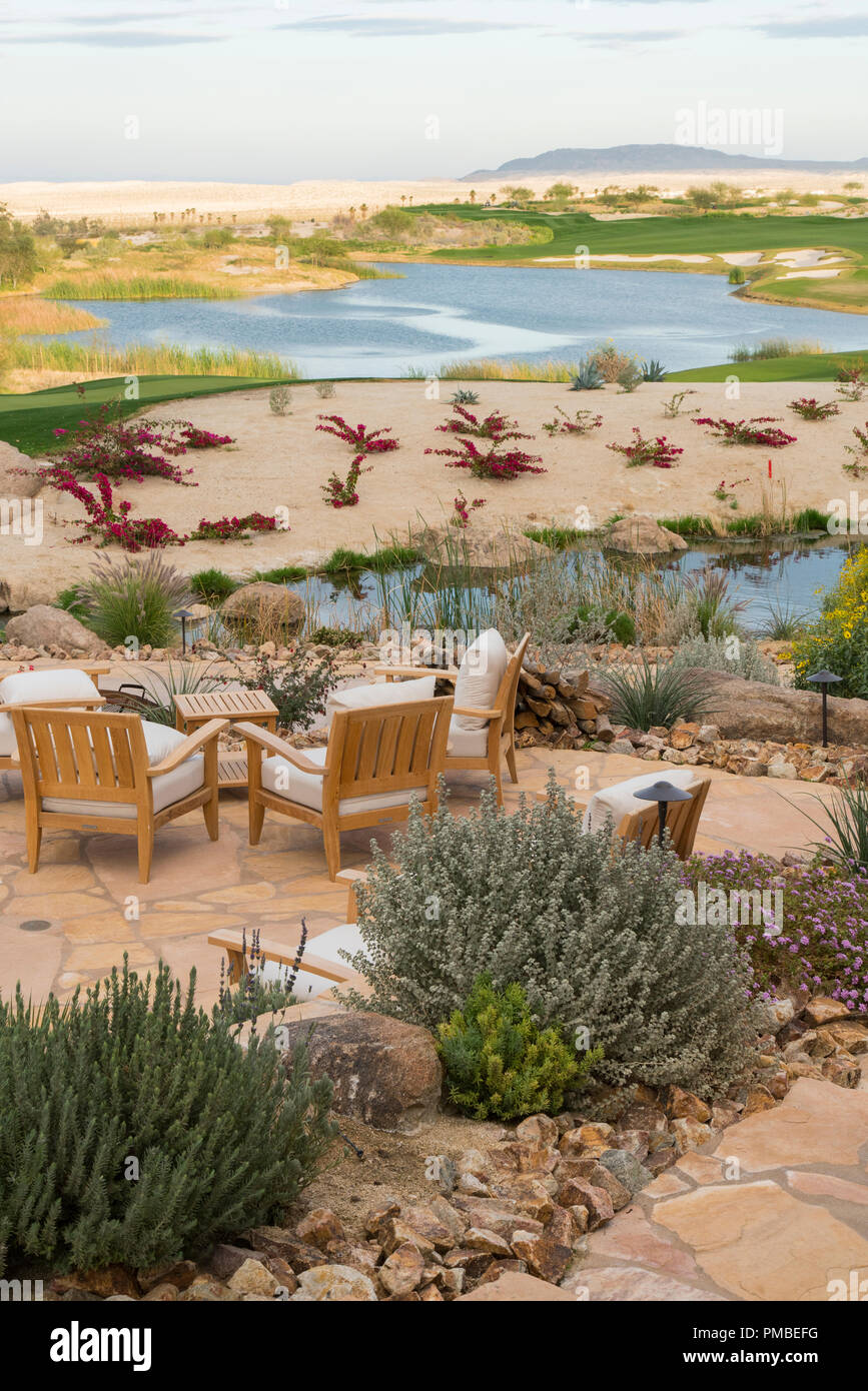 Rams Hill Golf Club Borrego Springs, Kalifornien. Stockfoto