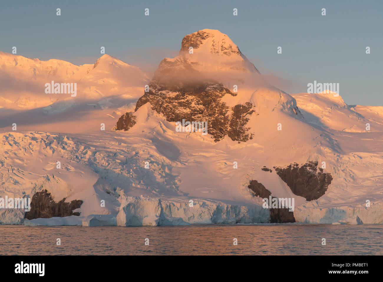 Cierva Bucht, Antarktis. Stockfoto