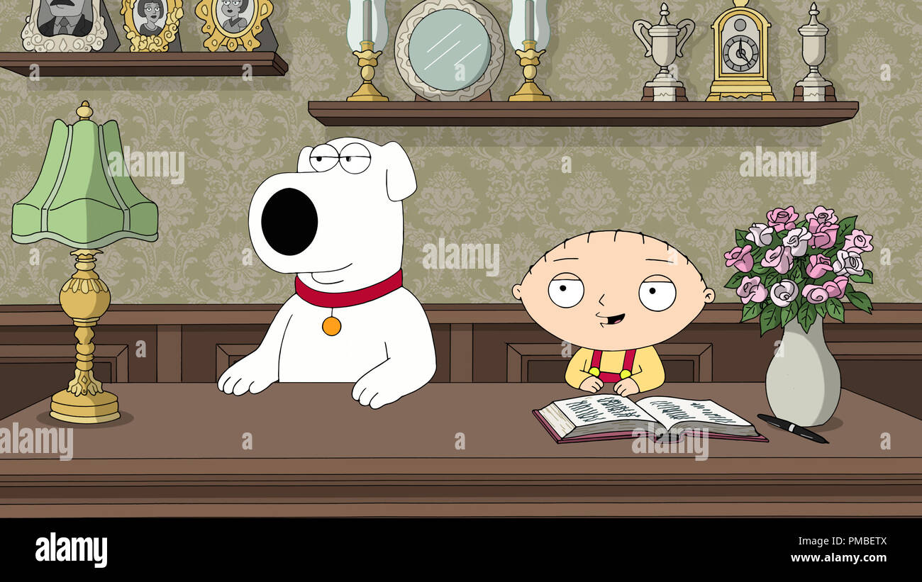 Brian Griffin, Stewie Griffin, 'Family Guy' Saison 14 (2017) Fox Broadcasting Co. Stockfoto