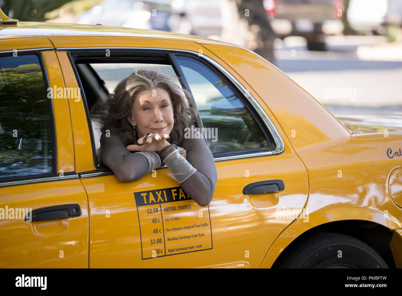 Lily Tomlin, "Gnade und Frankie' Saison 3 (2017) Netflix Stockfoto