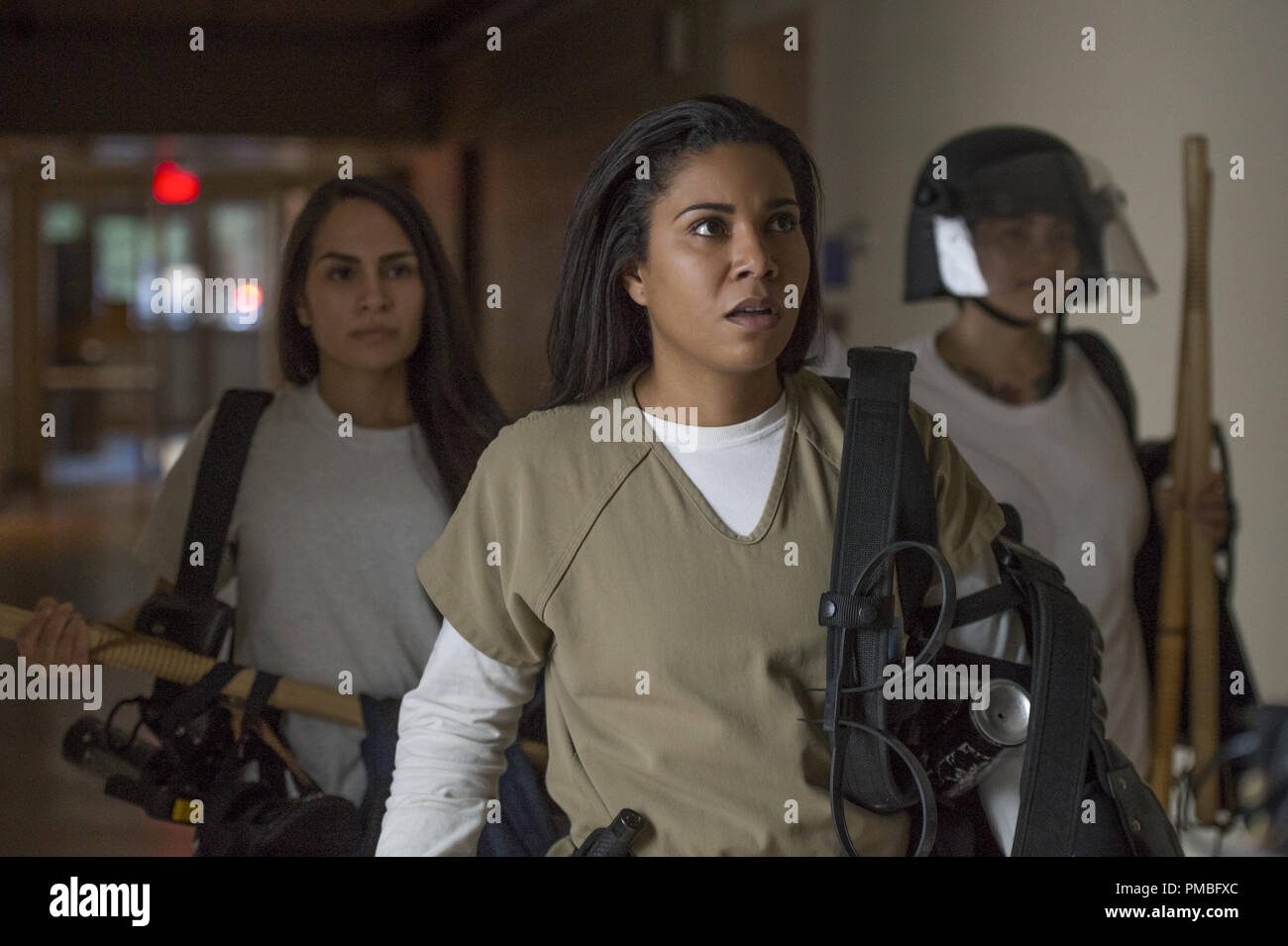 Jessica Pimintel, 'Orange ist das neue Schwarz" Staffel 5 (2017) Netflix Stockfoto