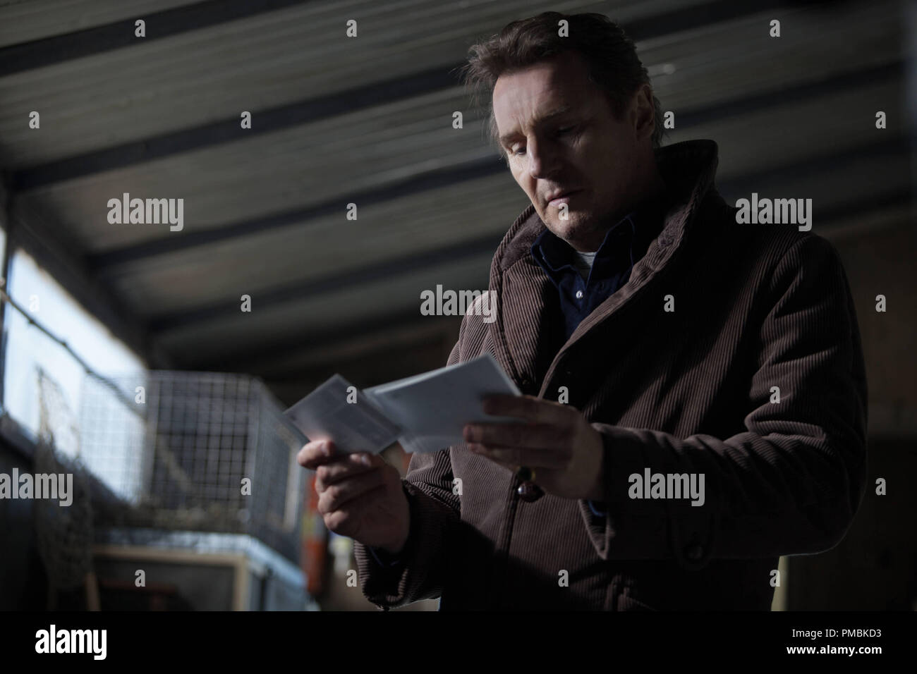Auf der Grundlage von bestselling Lawrence Block Serie von Krimis, "ein Spaziergang unter den Grabsteinen' stars Liam Neeson als Matt Scudder Stockfoto