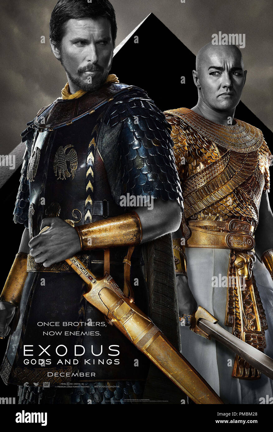 'Exodus: Götter und Könige' (2014) Poster Stockfoto