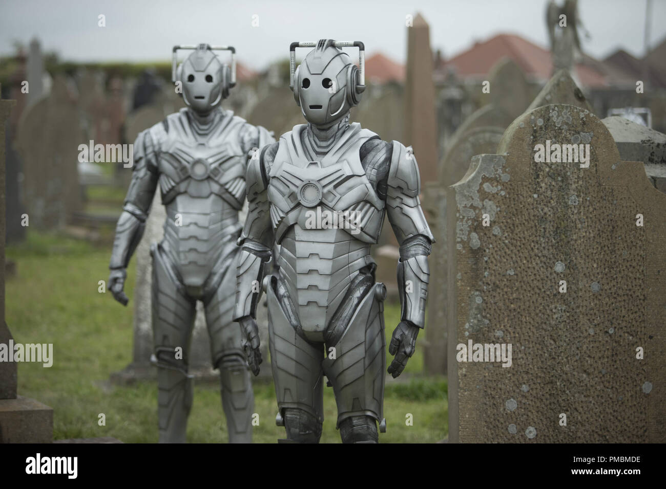 Cybermen, 'Doctor Who', Saison 8. Stockfoto