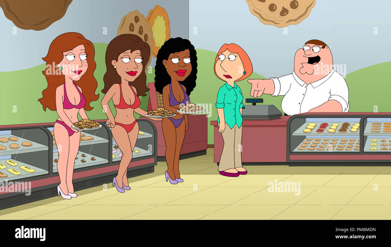 Lois und Peter Griffin, "Family Guy", Saison 12. Stockfoto
