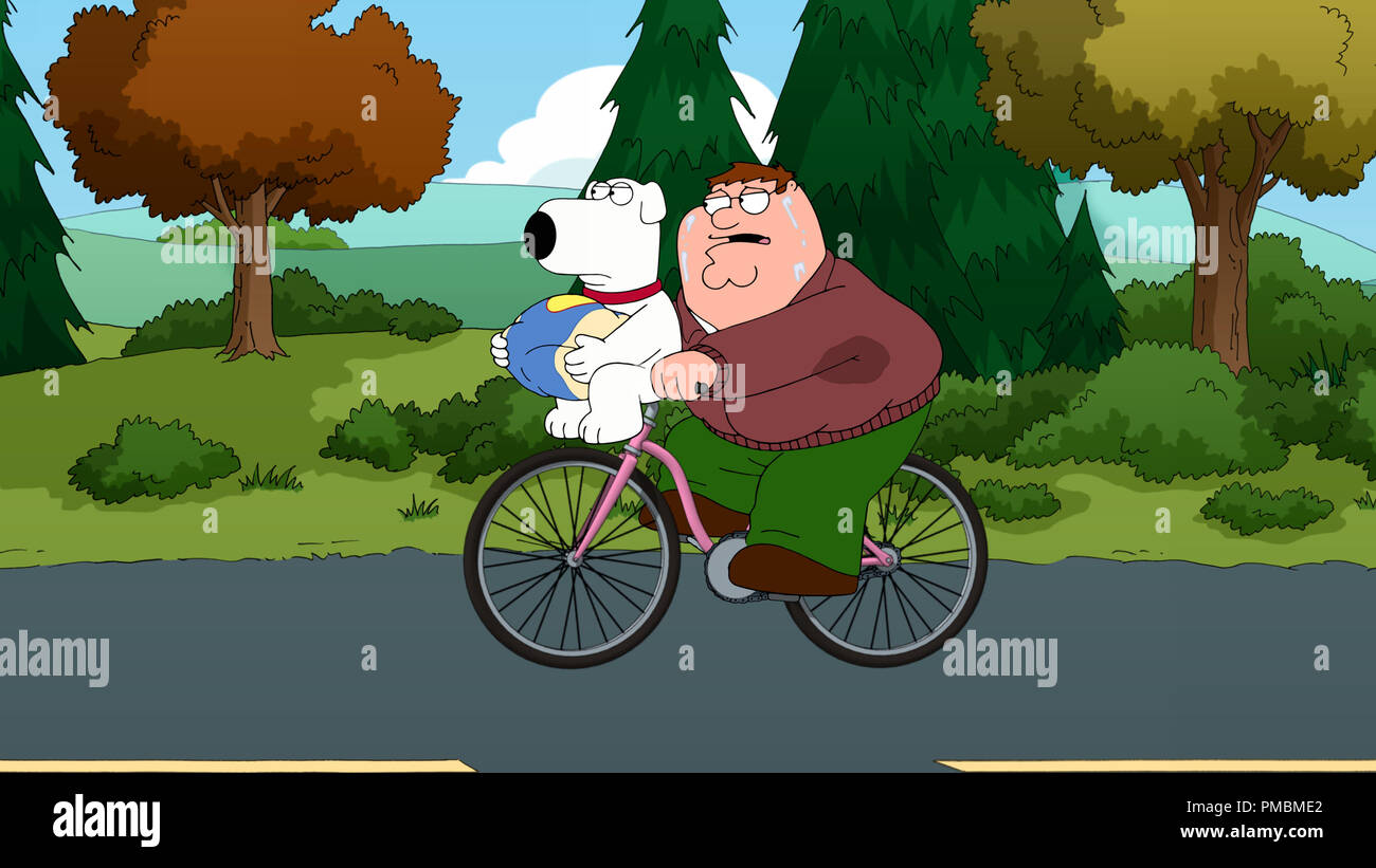 Brian und Peter Griffin, "Family Guy", Saison 12. Stockfoto