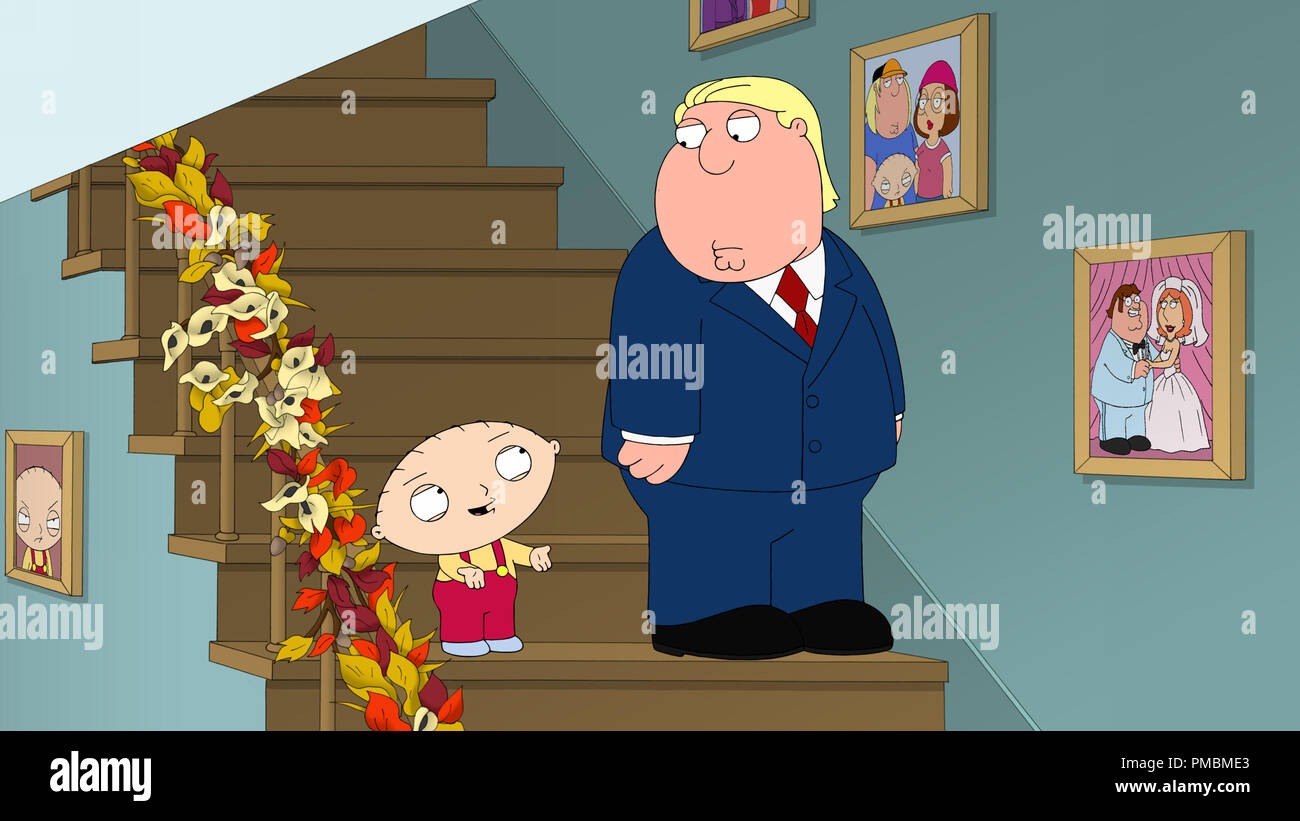 Stewie und Chris Griffin, "Family Guy", Saison 12. Stockfoto