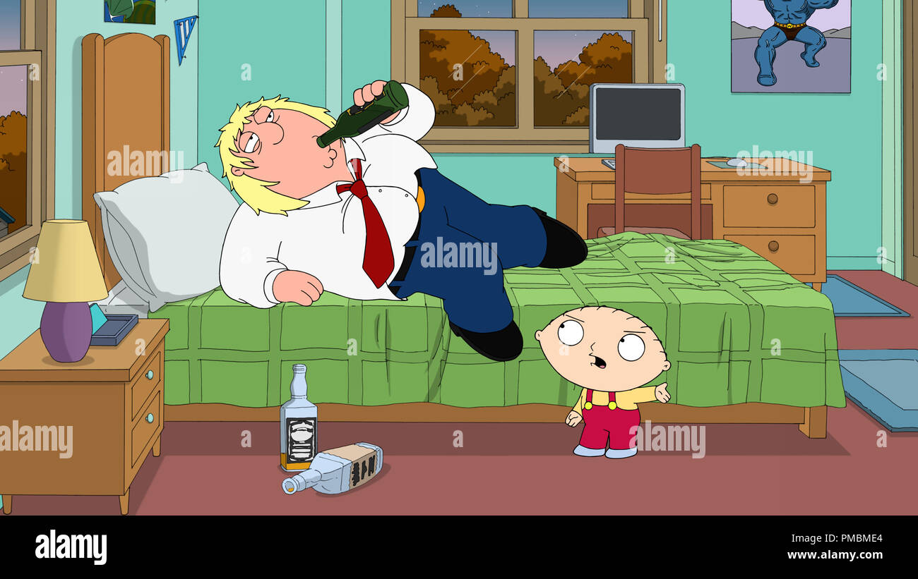 Stewie und Chris Griffin, "Family Guy", Saison 12. Stockfoto