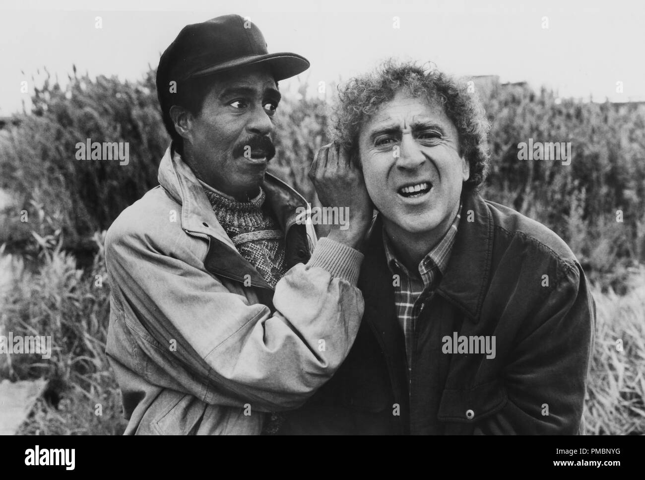 Richard vor und Gene Wilder in der ee Nichts Böses hören, nichts Böses", 1989 Tri-Star Pictures Datei Referenz # 32603 138 THA Stockfoto