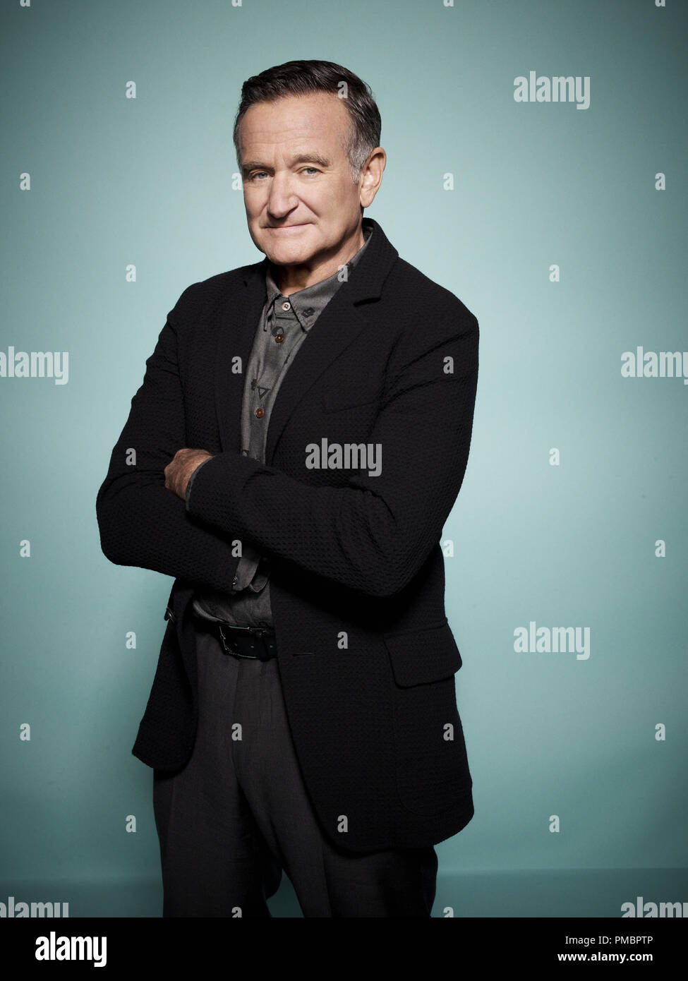 Robin Williams als Simon Roberts in "die Verrückten", 2013 CBS Stockfoto