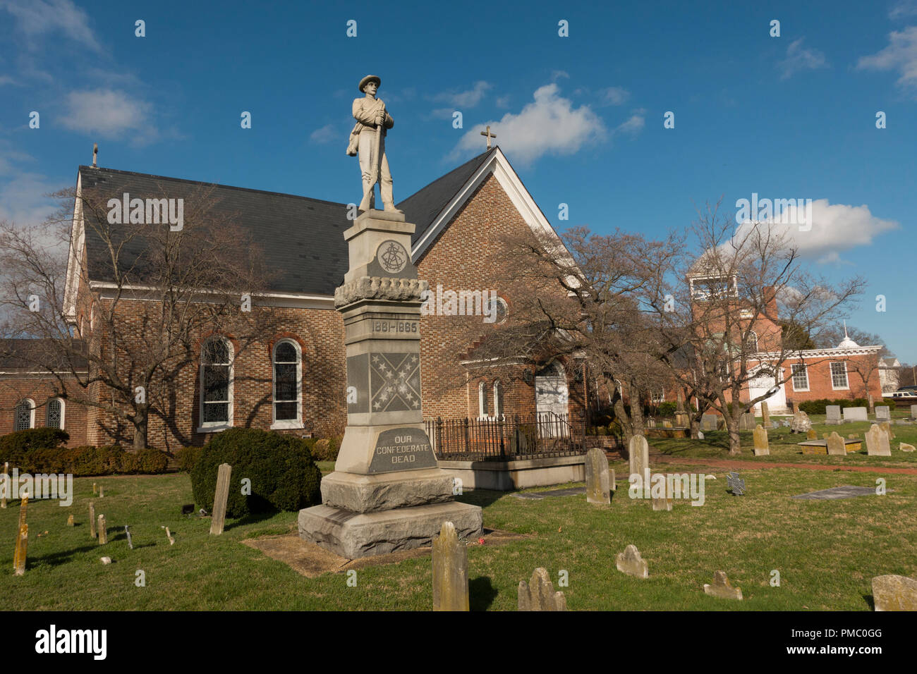 St John's Episcopal church Hampton Virginia Stockfoto
