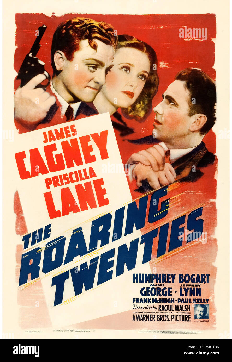 Humphrey Bogart, James Cagney, die Roaring Twenties (Warner Brothers, 1939). Poster Datei Referenz # 33595 324 THA Stockfoto