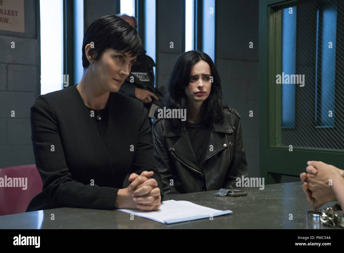 Carrie-Anne Moss, krysten Ritter, 'Jessica Jones' Saison 2 (2018) Netflix Stockfoto