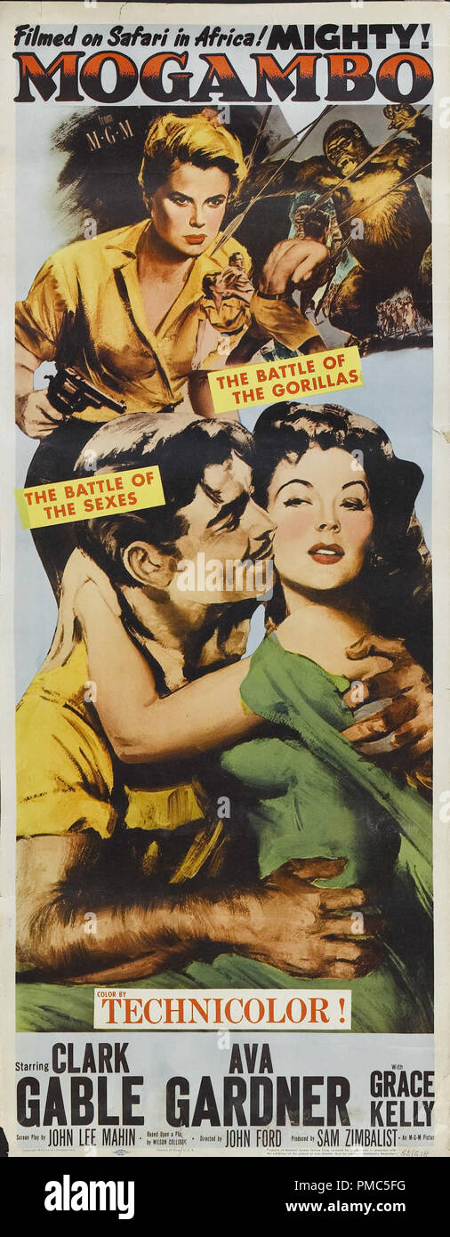 Ava Gardner, Mogambo (MGM, 1953). Poster Datei Referenz # 33635 038 THA Stockfoto