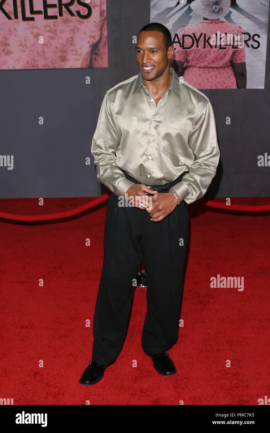 Die ladykillers Premiere 3-12-2004 Henry Simmons Foto von Joseph Martinez - Alle Rechte vorbehalten File Reference # 21785 0135 PLX nur für redaktionelle Verwendung - Alle Rechte vorbehalten Stockfoto