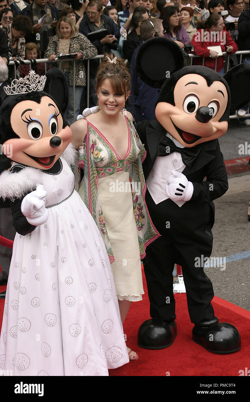 'Ice Princess' (Premiere) Minnie Mouse, Kimberly Brown, Micky Maus 03-13-2005/El Capitan/Hollywood, CA Foto von Joseph Martinez/PictureLux Datei Referenz # 22322 0018 PLX nur für redaktionelle Verwendung - Alle Rechte vorbehalten Stockfoto