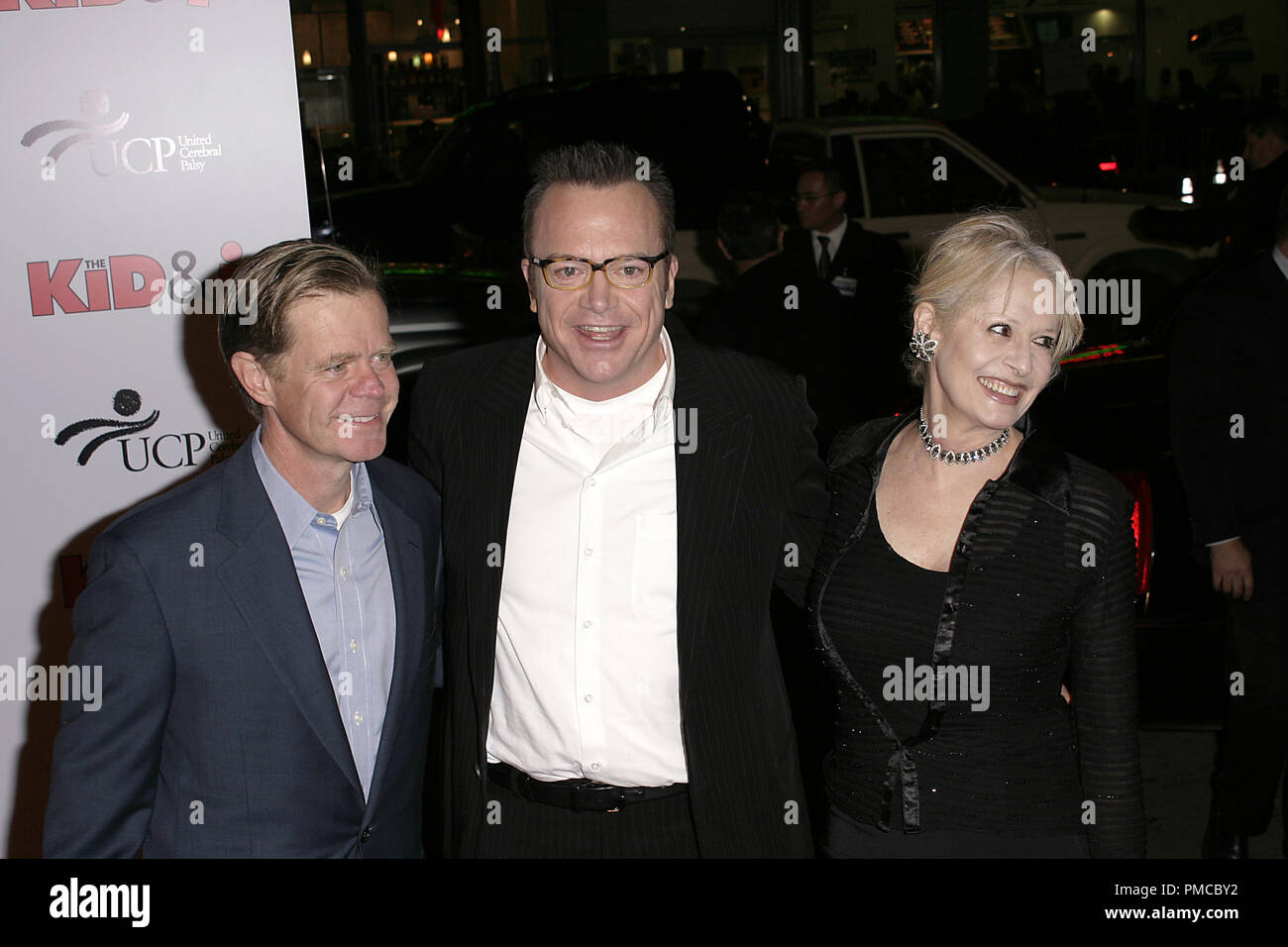 "The Kid and I" (Premiere) William H. Macy, Tom Arnold, Penelope Spheeris 11-28-2005/Grauman's Chinese Theater / Hollywood, CA/Räder bis Filme/Foto von Joseph Martinez - Alle Rechte vorbehalten File Reference # 22540 0057 PLX nur für redaktionelle Verwendung - Alle Rechte vorbehalten Stockfoto