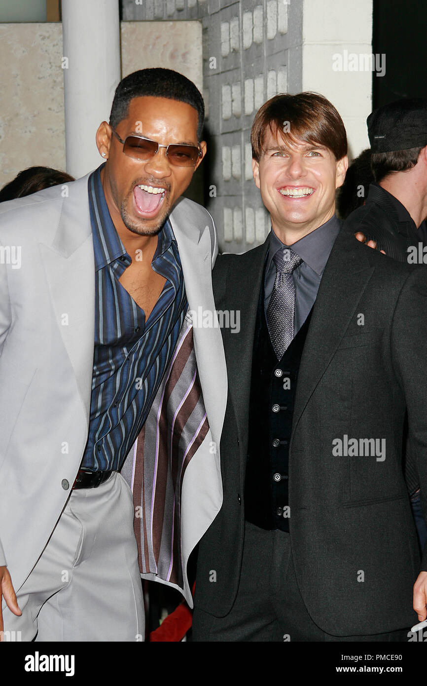 "Löwen für Lämmer" (Premiere) Will Smith und Tom Cruise 11-1-2007/ArcLight Hollywood's Cinerama Dome/Los Angeles, CA/United Artists/Foto von Joseph Martinez Datei Referenz # 23229 0015 PLX nur für redaktionelle Verwendung - Alle Rechte vorbehalten Stockfoto