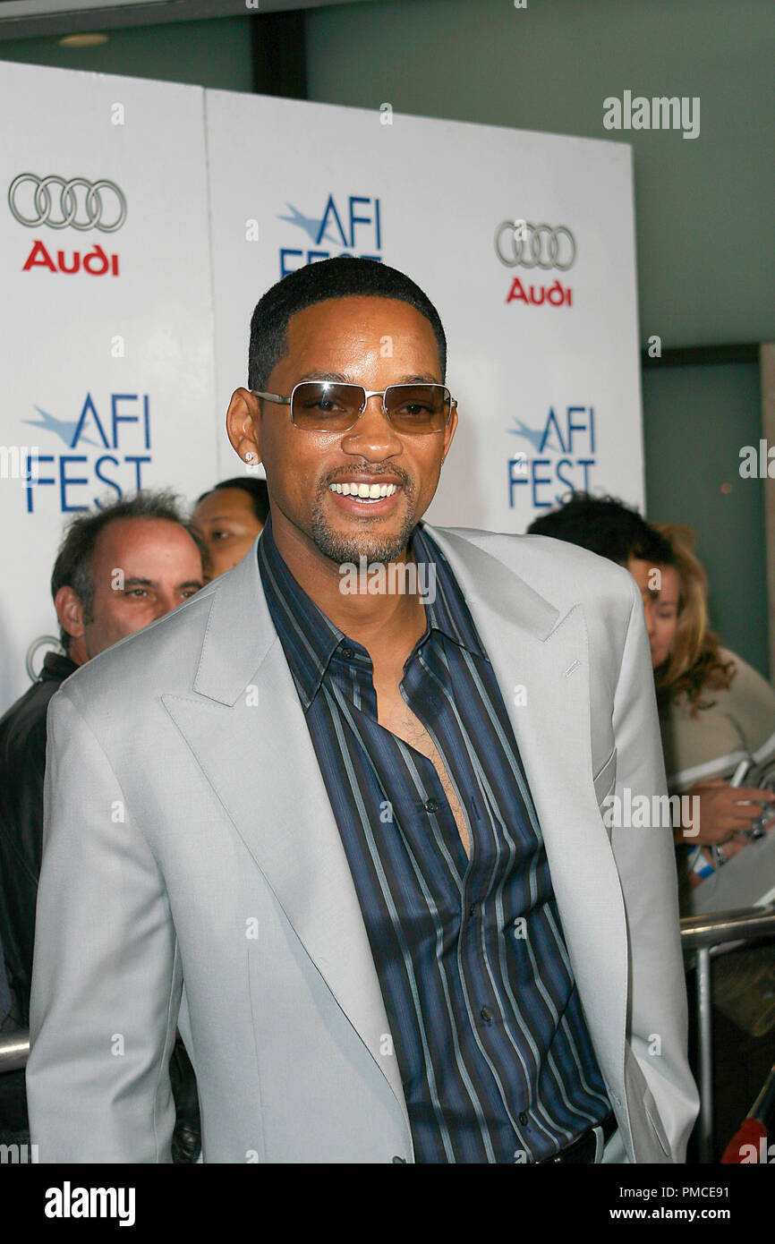 "Löwen für Lämmer" (Premiere) Will Smith 11-1-2007/ArcLight Hollywood's Cinerama Dome/Los Angeles, CA/United Artists/Foto von Joseph Martinez Datei Referenz # 23229 0016 PLX nur für redaktionelle Verwendung - Alle Rechte vorbehalten Stockfoto