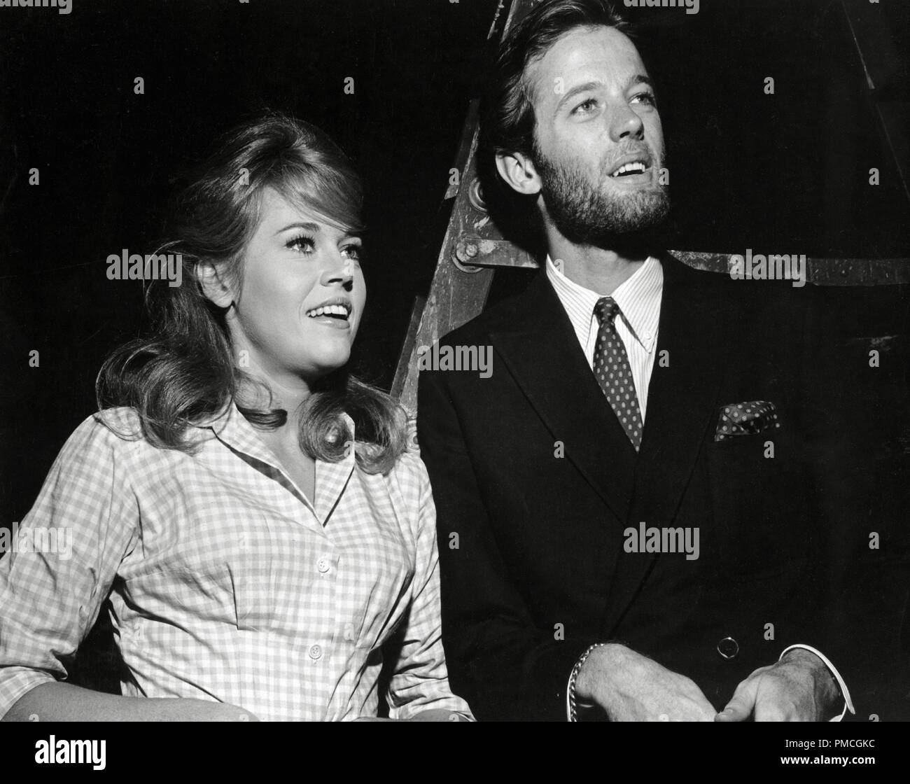 Jane Fonda und Peter Fonda, "Cat Ballou" (1963) Columbia Datei Referenz # 33536 942 THA nur für redaktionelle Verwendung - Alle Rechte vorbehalten Stockfoto