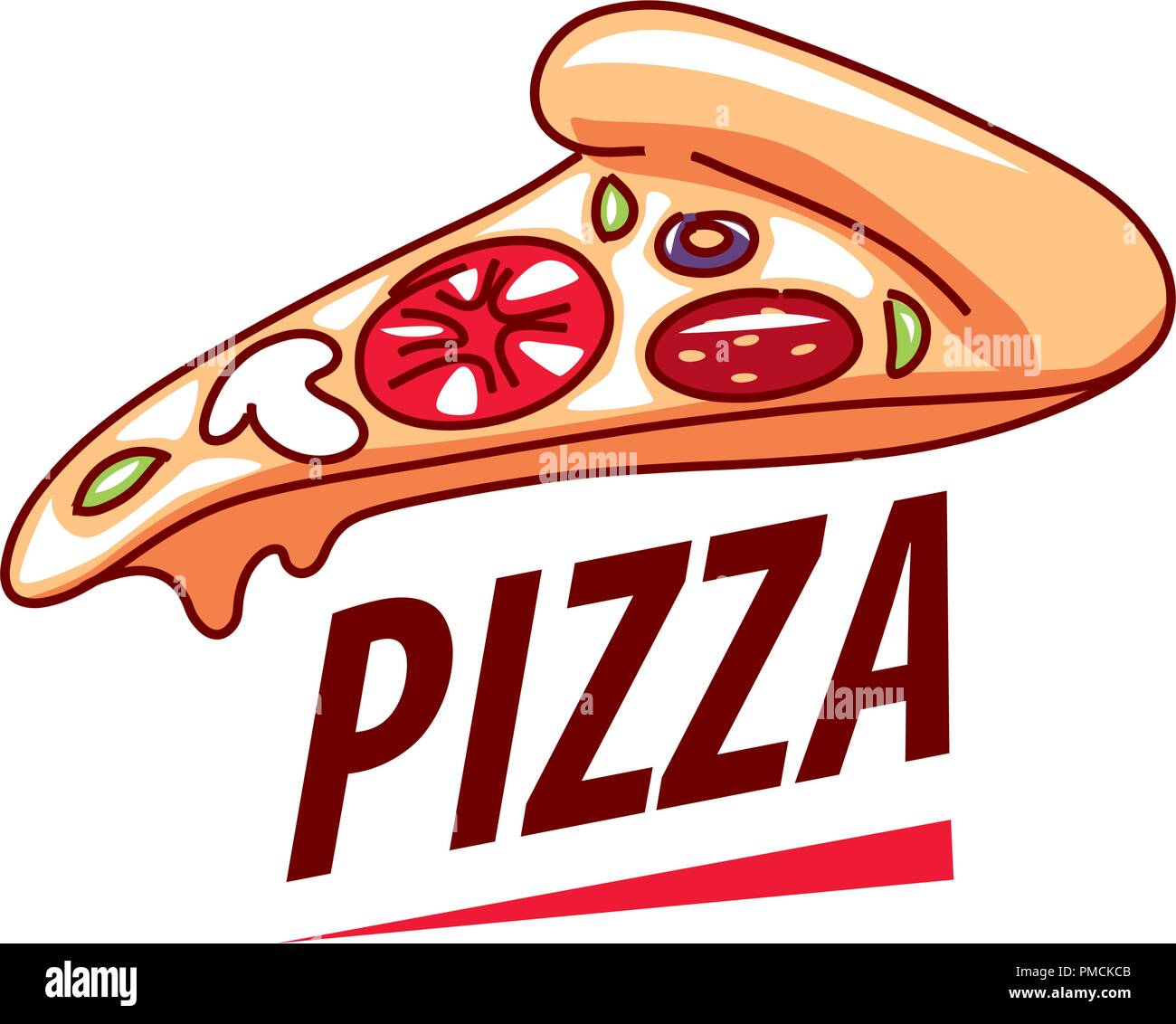 Pizza Vektor Logo Stock Vektorgrafik Alamy Pizza Vektor Logo Stock Vektorgrafik Alamy