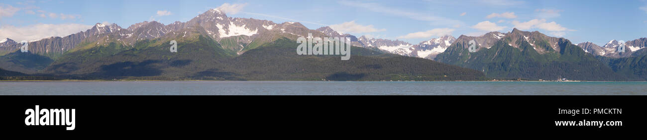 Resurrection Bay, Seward, Alaska. Stockfoto