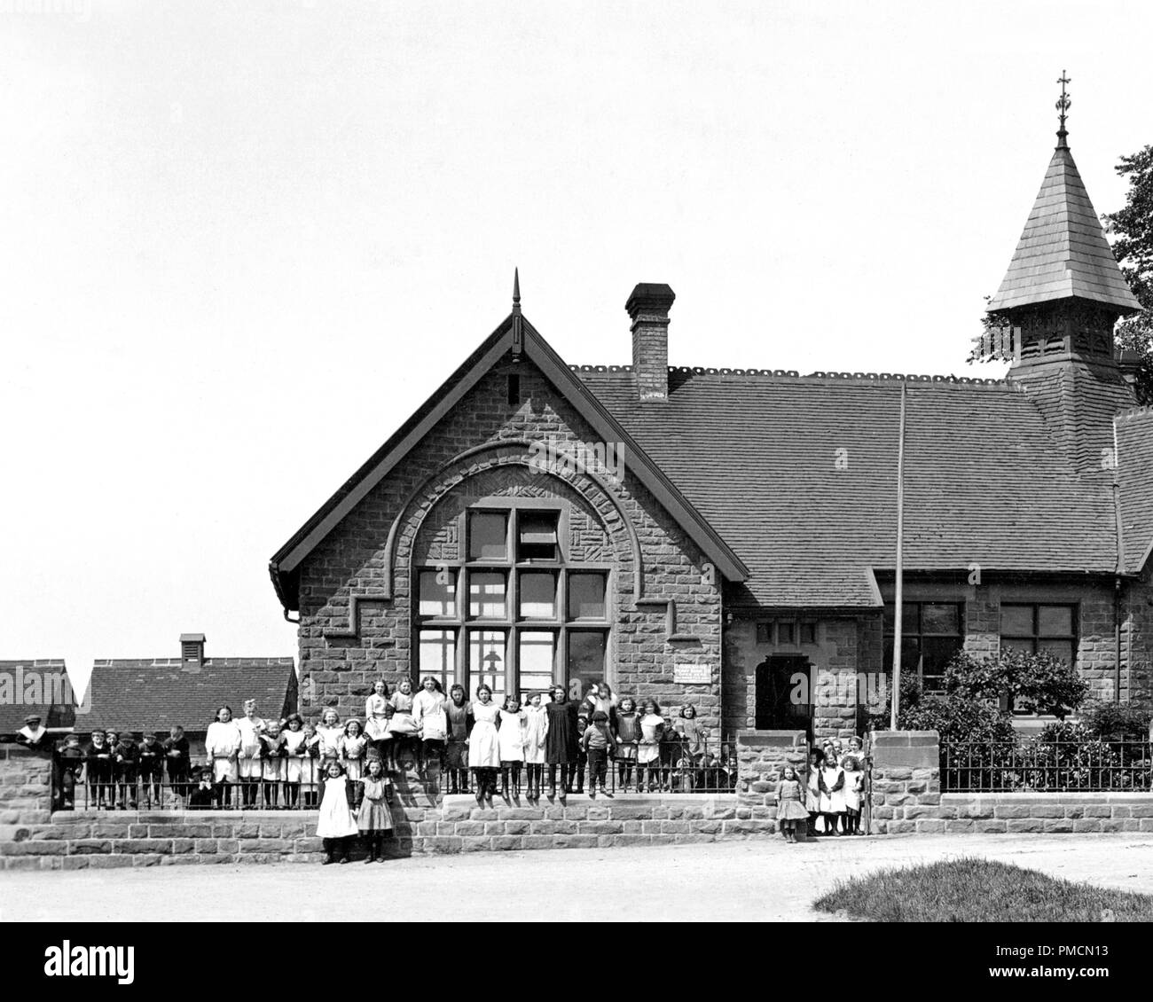 Barnburgh Schule, mexborough, Anfang 1900 s Stockfoto