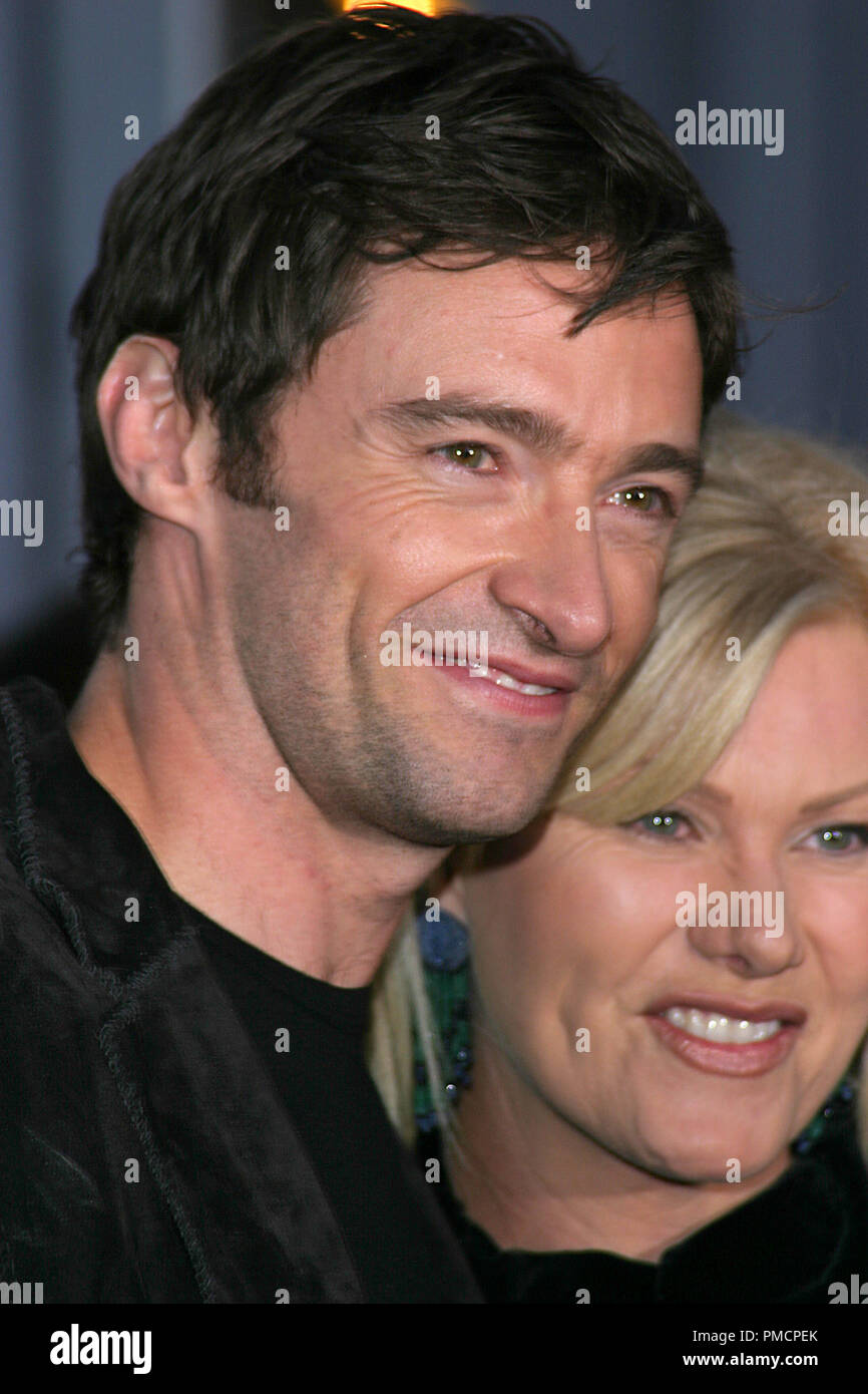 Van Helsing Premiere 5-03 -2004 Hugh Jackman und Frau Deborra-Lee Furness Foto von Joseph Martinez - Alle Rechte vorbehalten File Reference # 21808 0117 PLX für redaktionelle Verwendung Stockfoto