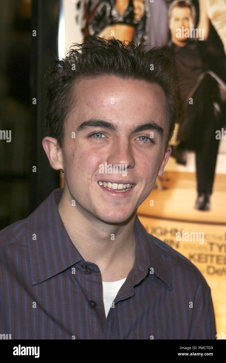 Kühl Premiere Frankie Muniz 2-14-2005 Foto von Joseph Martinez/PictureLux Datei Referenz # 22230 0151 - picturelux nur für redaktionelle Verwendung - Alle Rechte vorbehalten Stockfoto