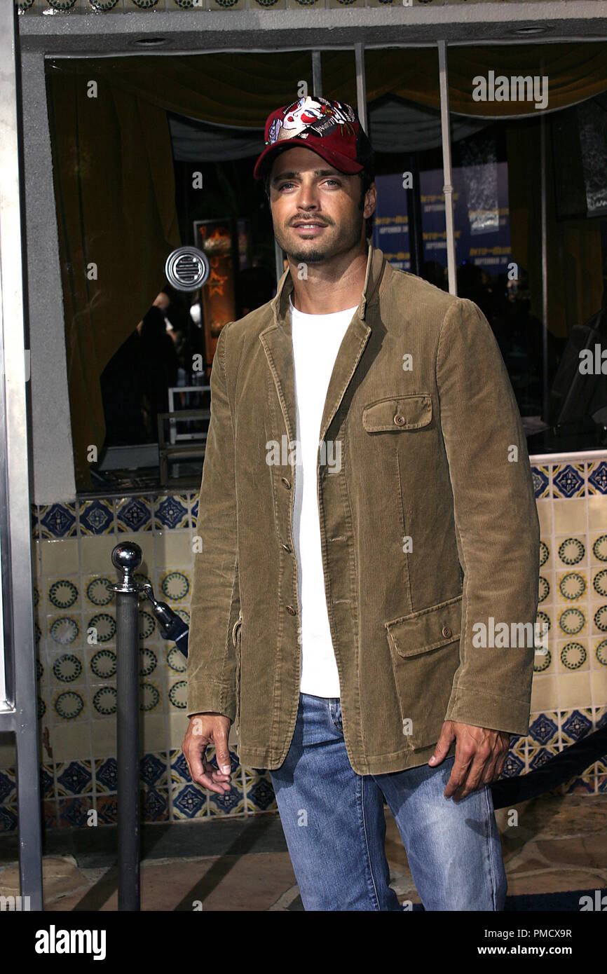 In den Blauen (Premiere) David Charvet 09-21-2005/Mann Dorf Theater/Westwood, CA/Sony Pictures/Foto von Joseph Martinez/PictureLux Datei Referenz # 22476 0033 PLX nur für redaktionelle Verwendung - Alle Rechte vorbehalten Stockfoto