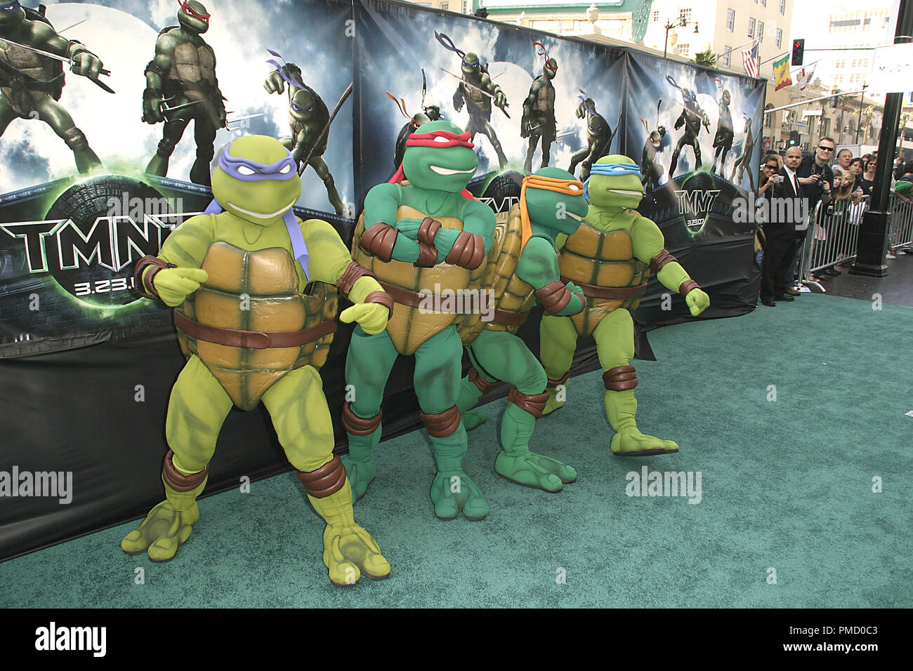 "TMNT" (Premiere) Teenage Mutant Ninja Turtles 03-17-2007/Grauman's Chinese Theater / Hollywood, CA/Warner Brothers/Foto von Joseph Martinez - Alle Rechte vorbehalten File Reference # 22964 0026 PLX für redaktionelle Verwendung Stockfoto