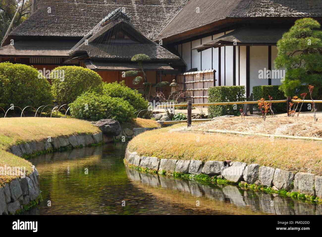 Japanische Architektur Stockfoto