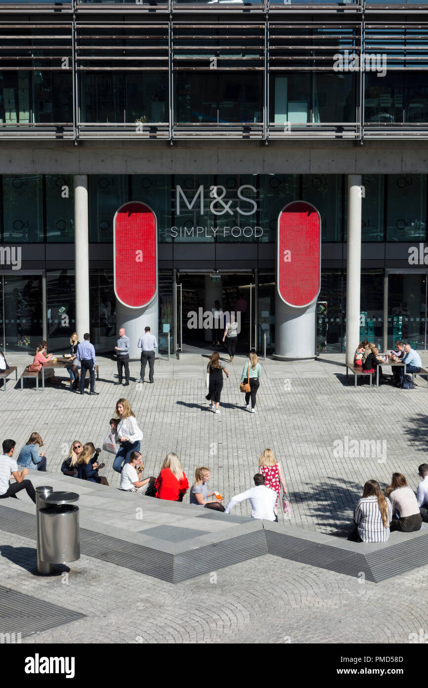 Waterside House, Marks & Spencers Head Office, Paddington, London, UK Stockfoto