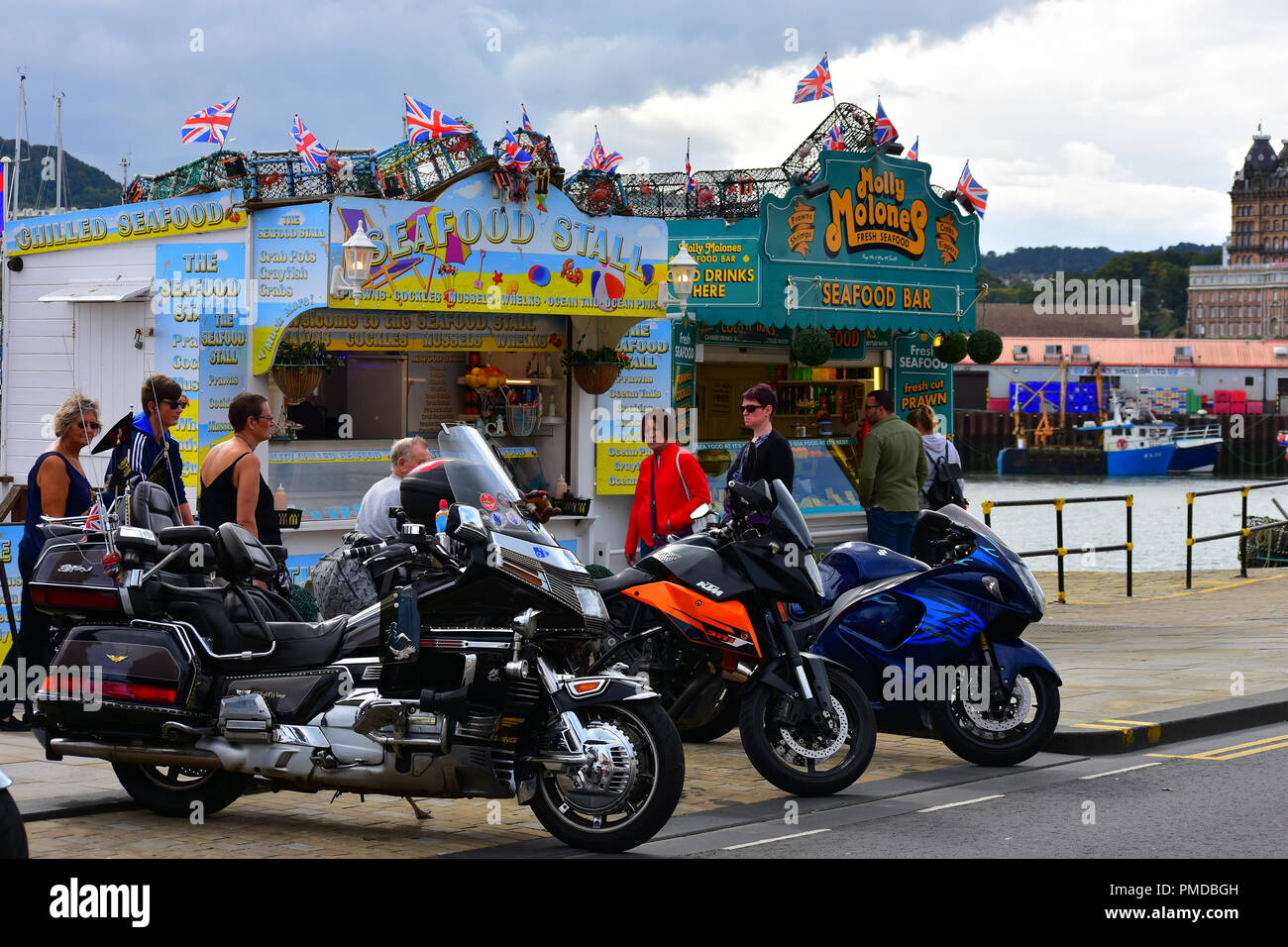 Scarborough, North Yorkshire Moors, England Großbritannien Stockfoto