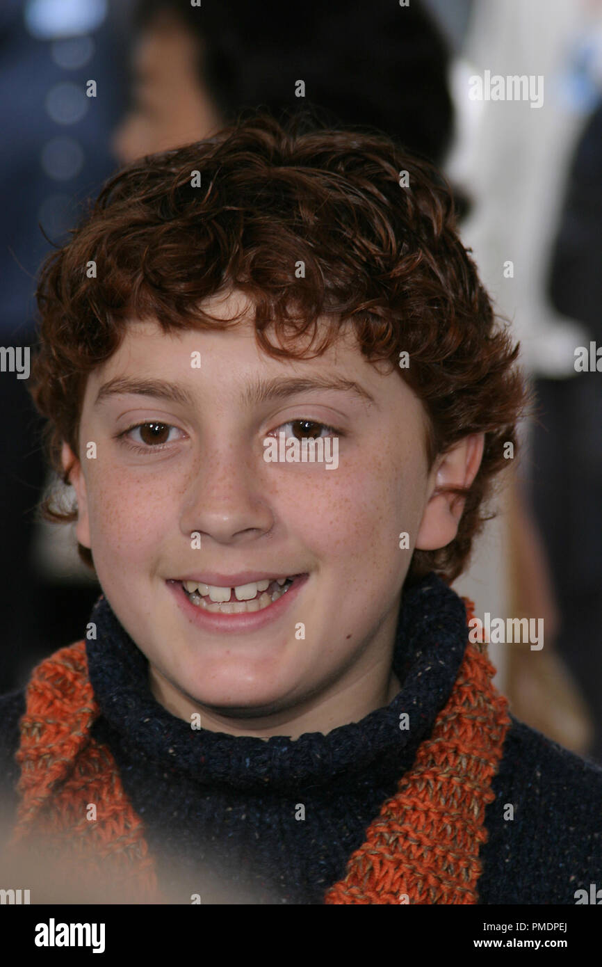 Polar Express Premiere 11-07-2004 Daryl Sabara Foto von Joseph Martinez - Alle Rechte vorbehalten File Reference # 21991 0013 PLX für redaktionelle Verwendung Stockfoto