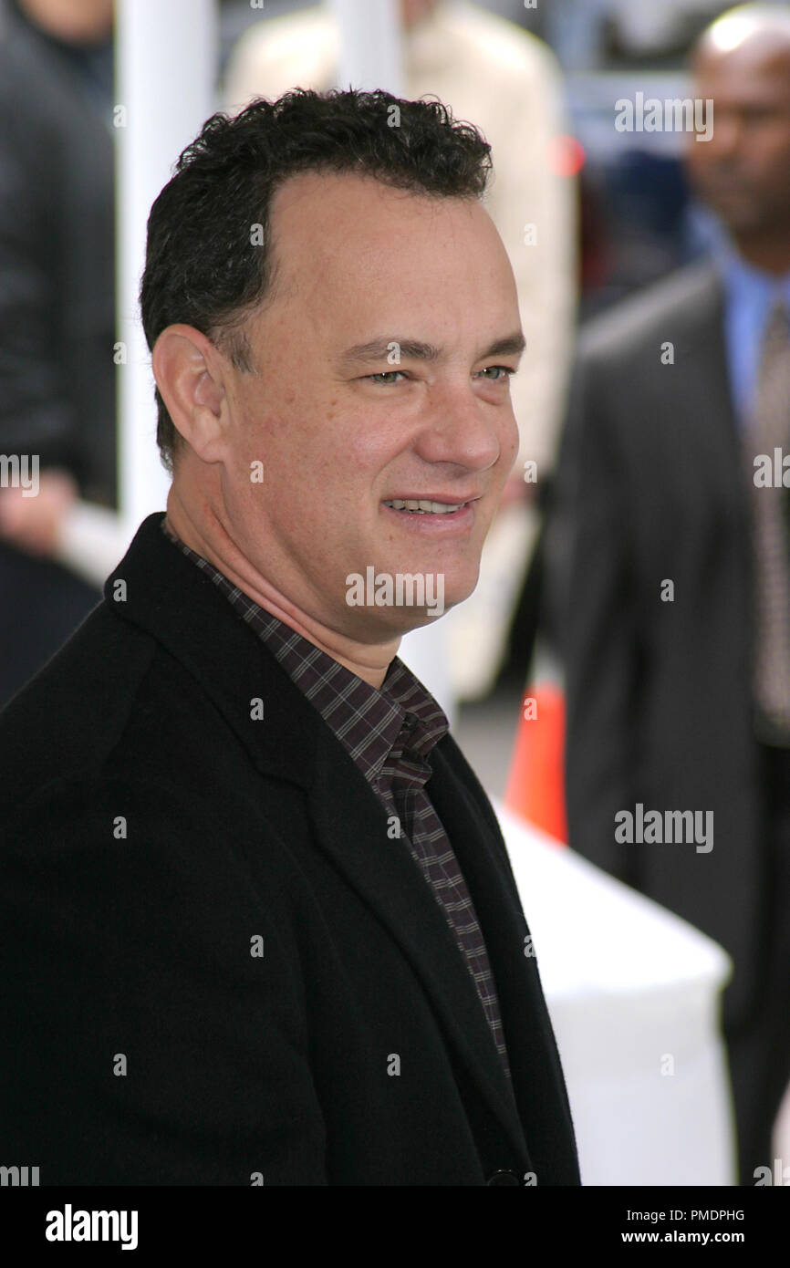 Polar Express Premiere 11-07-2004 Tom Hanks Foto von Joseph Martinez - Alle Rechte vorbehalten File Reference # 21991 0082 PLX für redaktionelle Verwendung Stockfoto